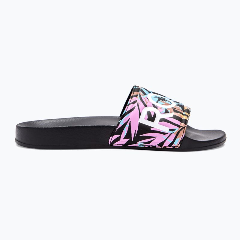 Dámské žabky ROXY Slippy II 2021 black multi 2