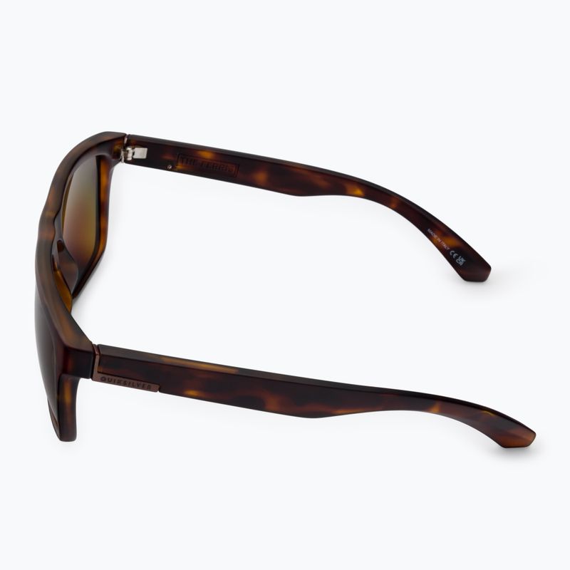 Sluneční brýle Quiksilver The Ferris Polarized hnědé EQYEY03022 4