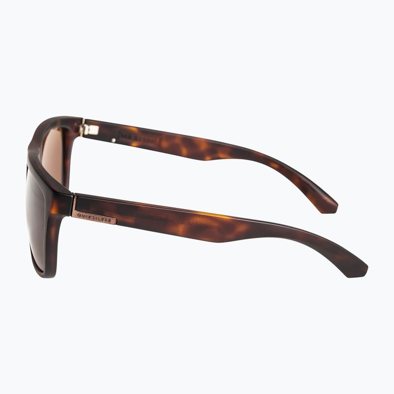 Sluneční brýle Quiksilver The Ferris Polarized hnědé EQYEY03022 7