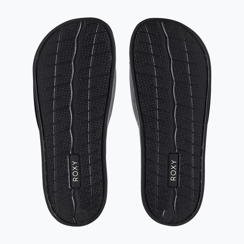 Dámské žabky ROXY Slippy II green black fg 11
