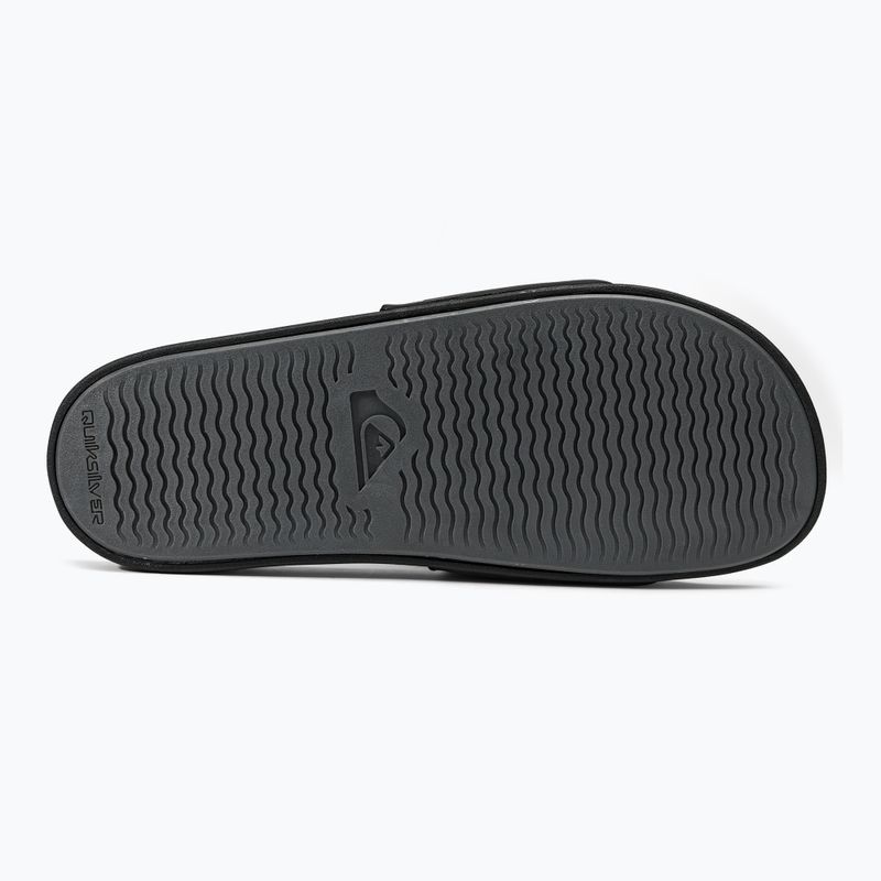 Pánské žabky Quiksilver Rivi Slide black/black/grey 5