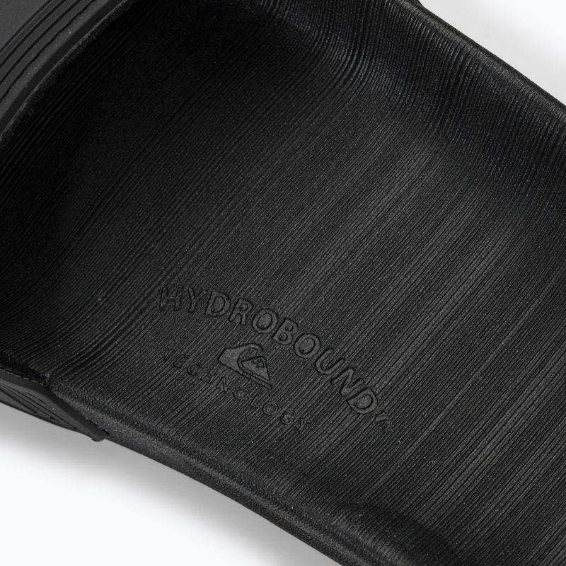 Pánské žabky Quiksilver Rivi Slide black/black/grey 8