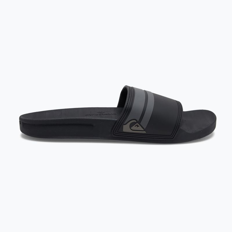 Pánské žabky Quiksilver Rivi Slide black/black/grey 10