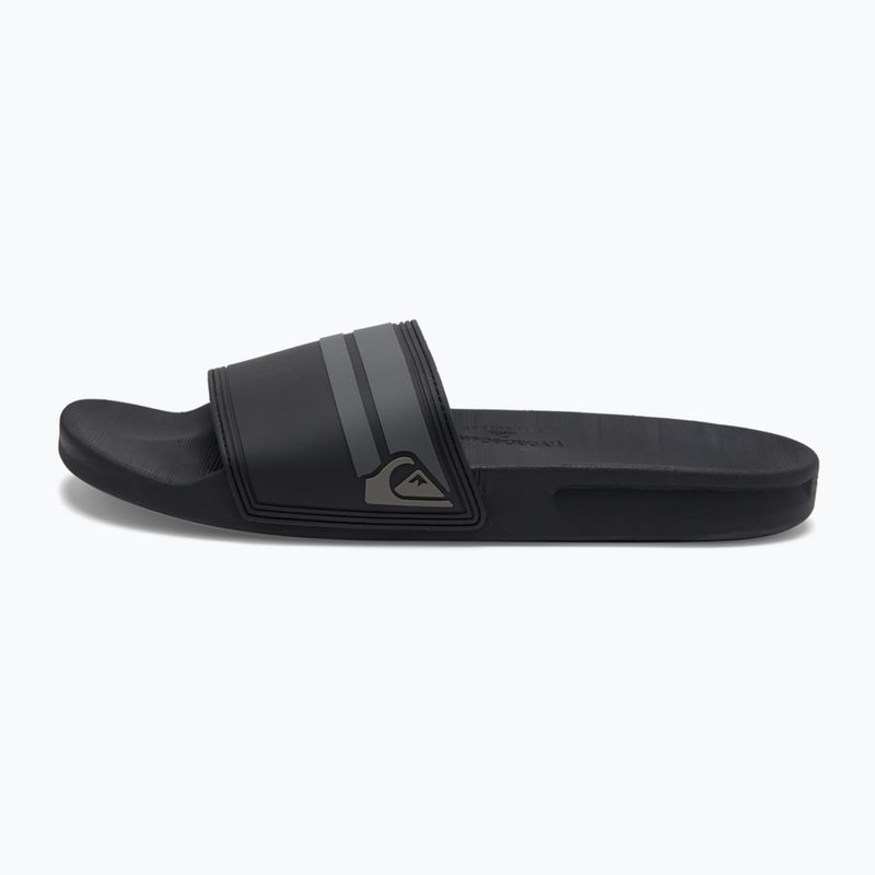 Pánské žabky Quiksilver Rivi Slide black/black/grey 11
