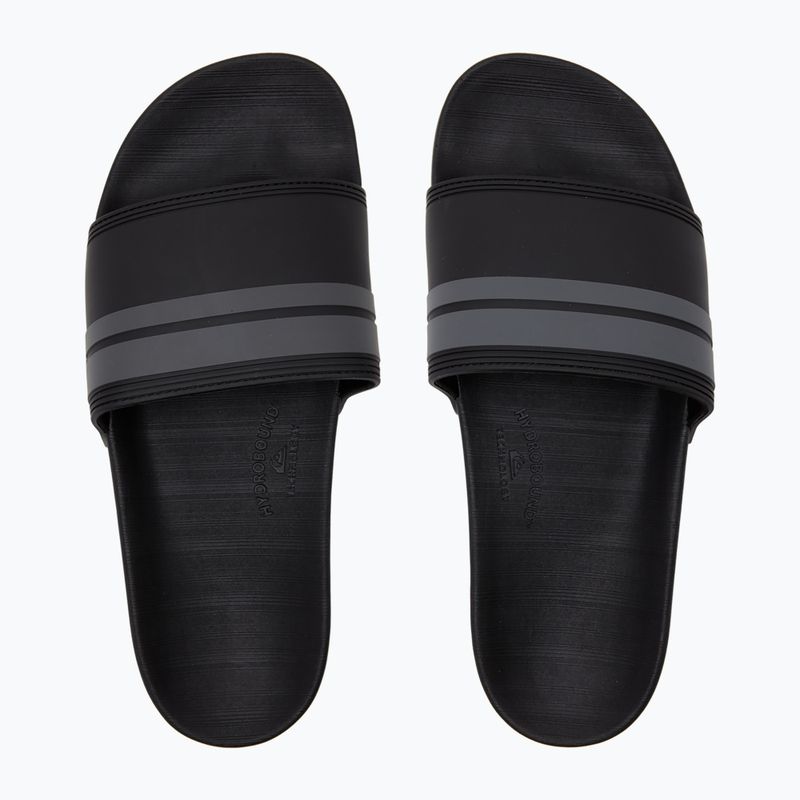 Pánské žabky Quiksilver Rivi Slide black/black/grey 12