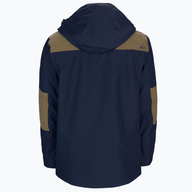 Pánská snowboardová bunda Quiksilver Tamarack tmavě modrá EQYTJ03269 2