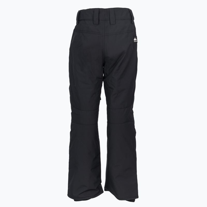 Dětské snowboardové kalhoty Quiksilver Estate černé EQBTP03033 2