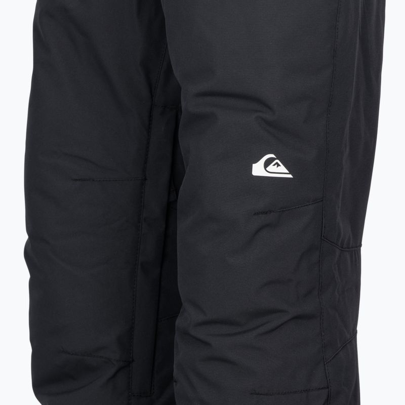 Dětské snowboardové kalhoty Quiksilver Estate černé EQBTP03033 3