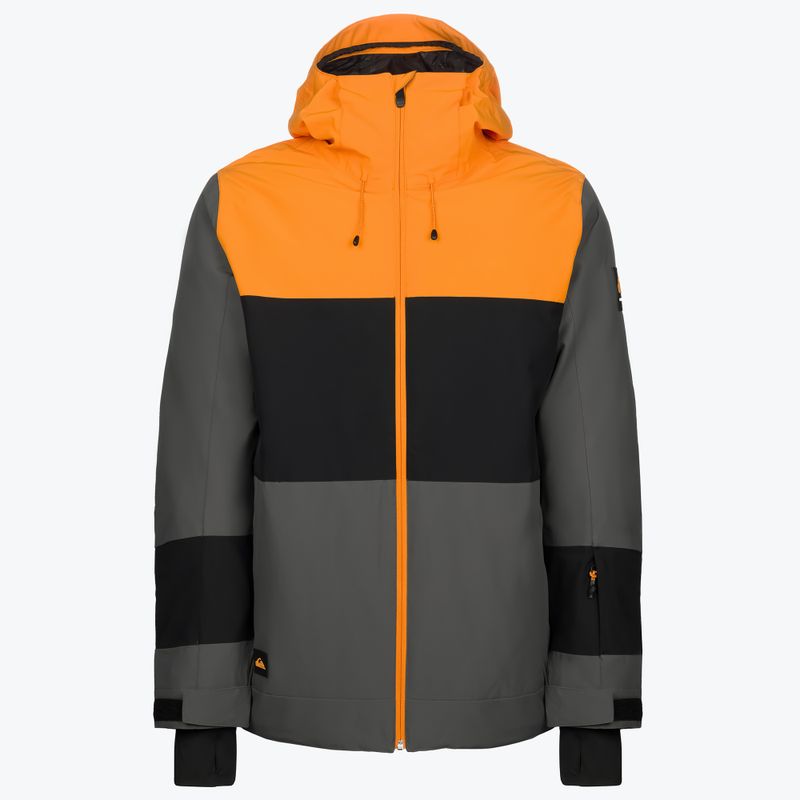 Pánská snowboardová bunda Quiksilver Sycamore šedá EQYTJ03286