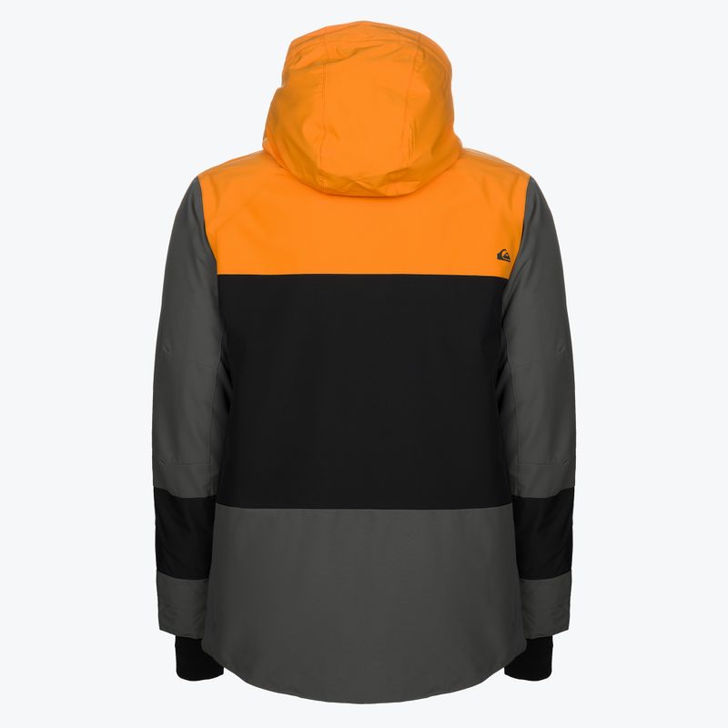 Pánská snowboardová bunda Quiksilver Sycamore šedá EQYTJ03286 2