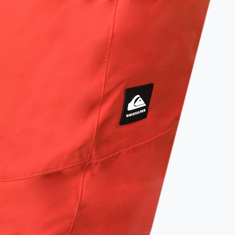 Pánské snowboardové kalhoty Quiksilver Boundry oranžové EQYTP03144 3