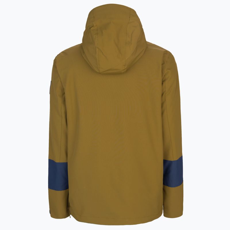 Pánská snowboardová bunda Quiksilver Steeze hnědá EQYTJ03274 2