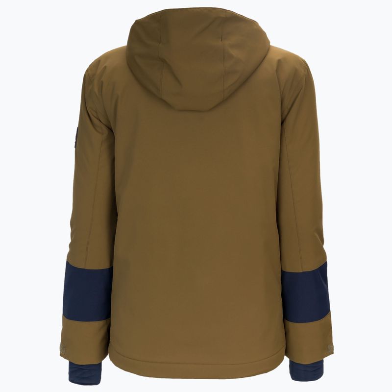 Dětská snowboardová bunda Quiksilver Steeze zelená EQBTJ03124 2