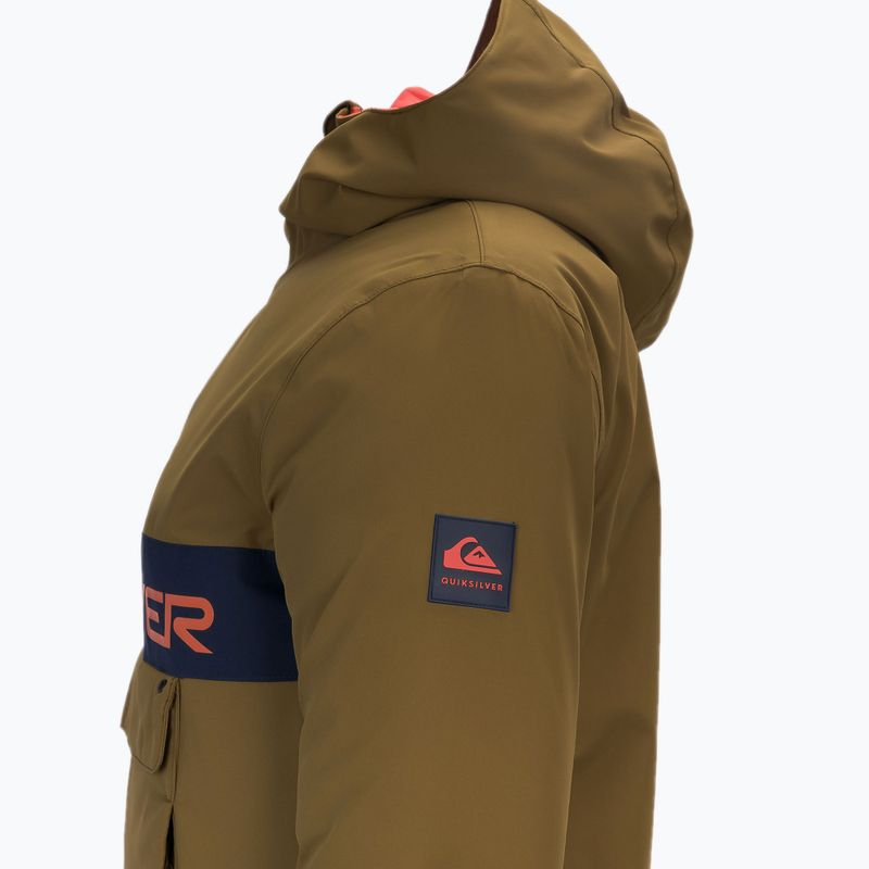 Dětská snowboardová bunda Quiksilver Steeze zelená EQBTJ03124 3