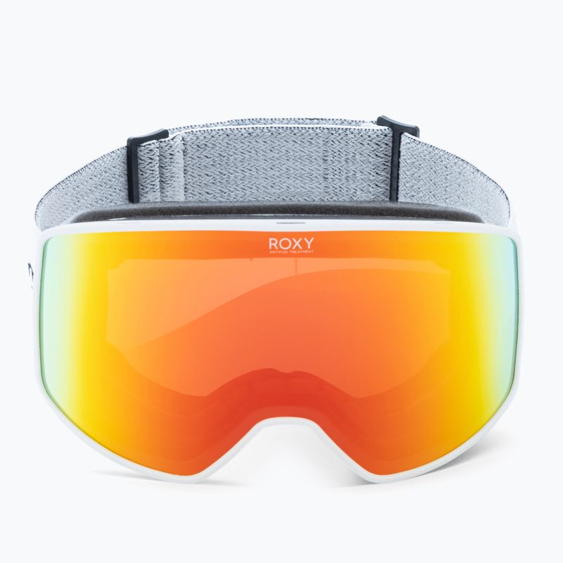 Dámské snowboardové brýle ROXY Storm Women 2021 bright white/amber rose ml red 2