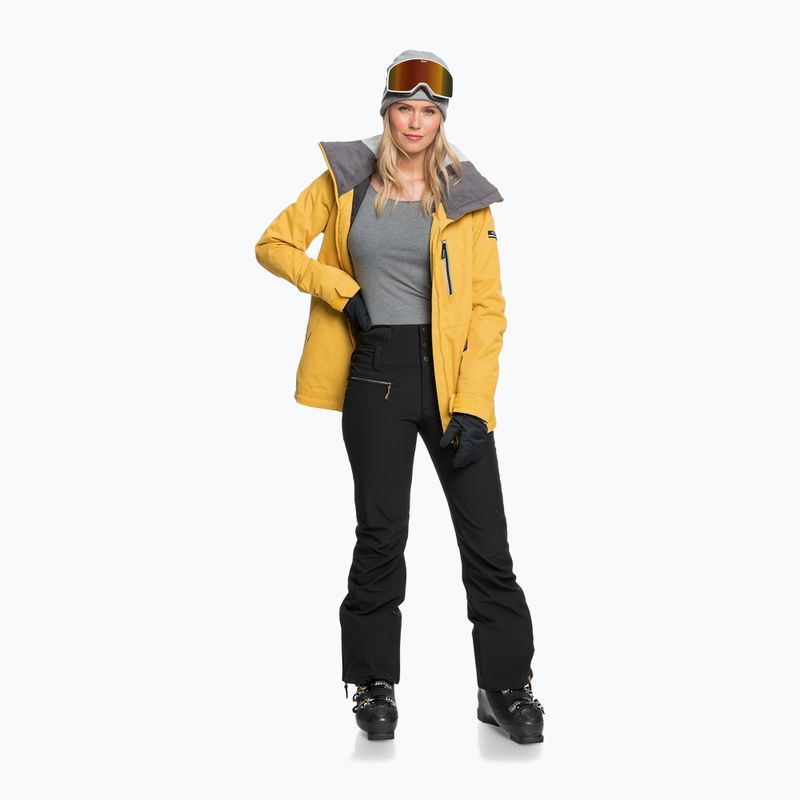Dámská snowboardová bunda ROXY Presence Parka 2021 golden 3
