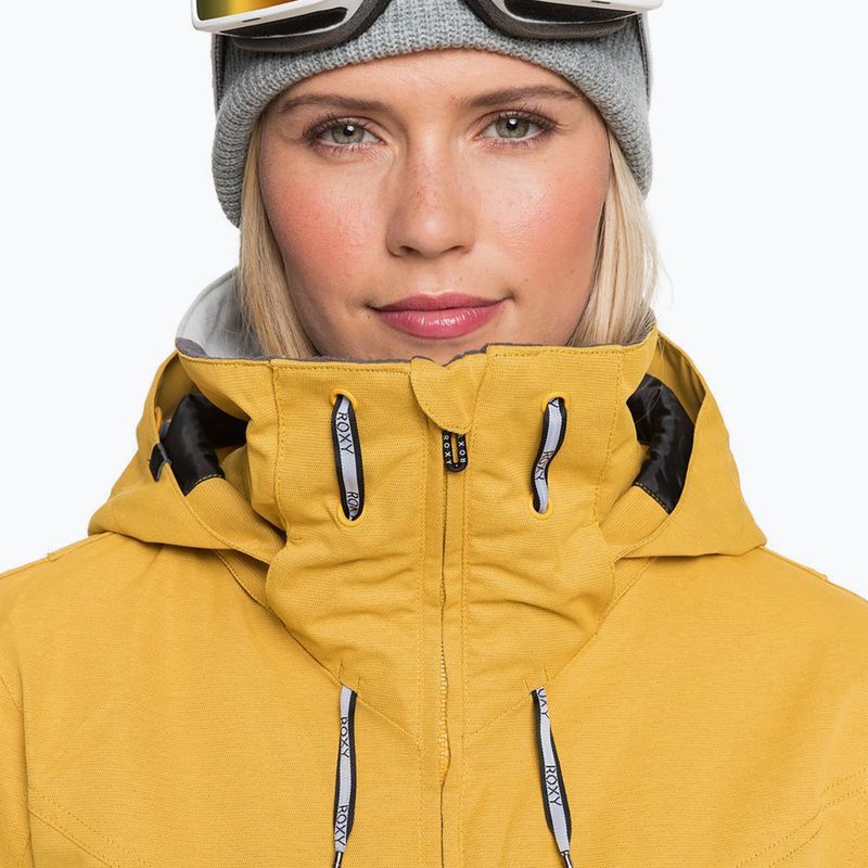 Dámská snowboardová bunda ROXY Presence Parka 2021 golden 6