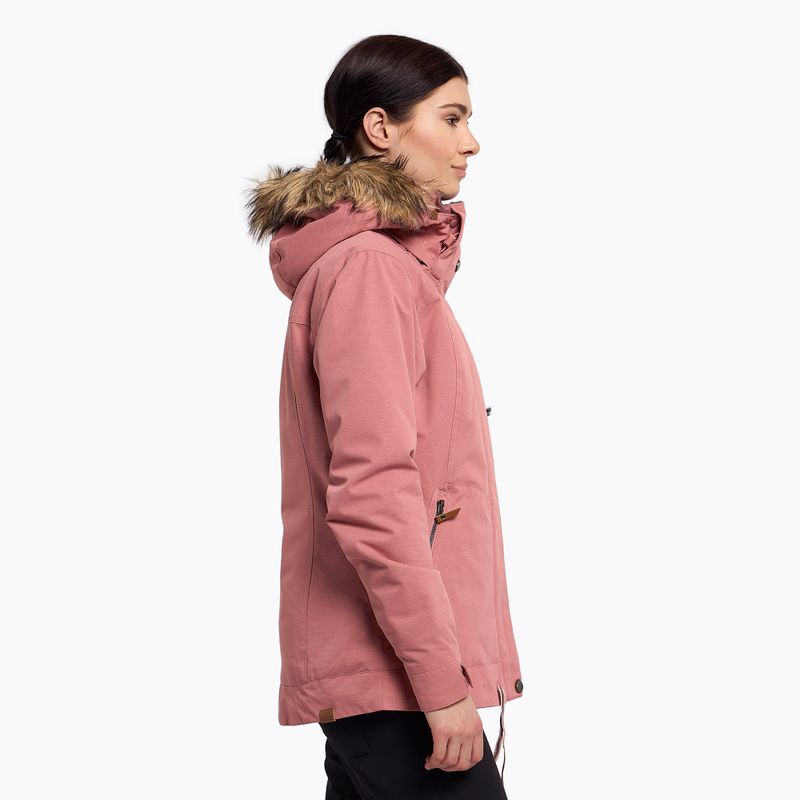 Dámská snowboardová bunda ROXY Meade 2021 dusty rose 3
