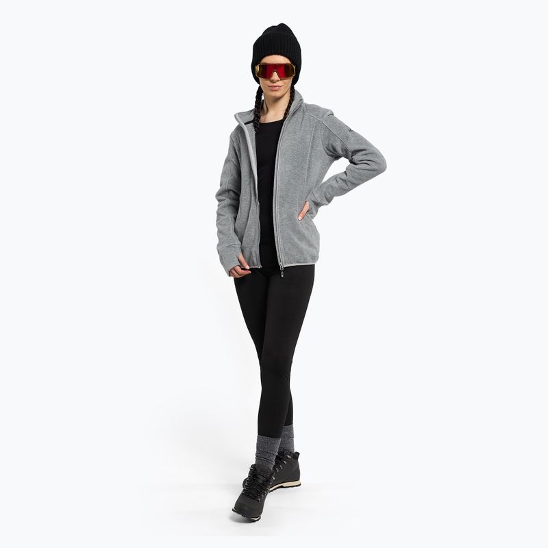 Dámská snowboardová mikina ROXY Harmony 2021 heather grey 4