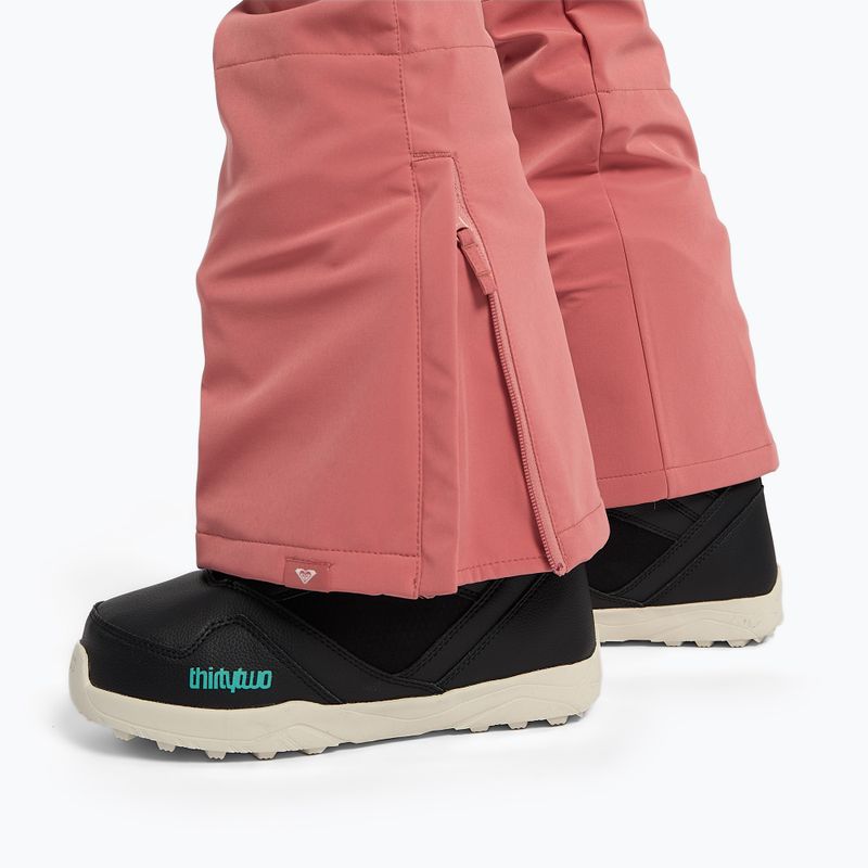 Dámské snowboardové kalhoty ROXY Creek 2021 dusty rose 5