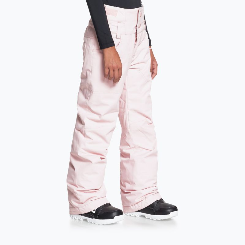Dětské kalhoty na snowboard ROXY Diversion 2021 powder pink 6