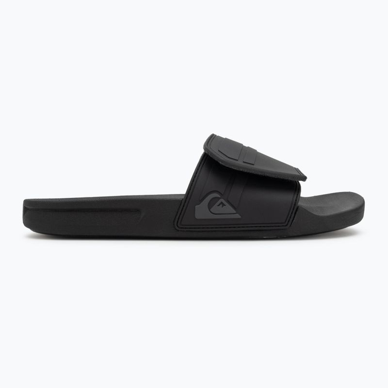 Pánské nazouváky Quiksilver Rivi Slide Adjust black/grey/black 2