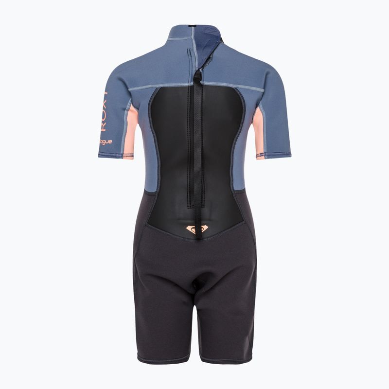 Dětský neopren   ROXY 2/2 Prologue Girl BZ SS SP FL cloud black/powderdgrey/sunglow 3
