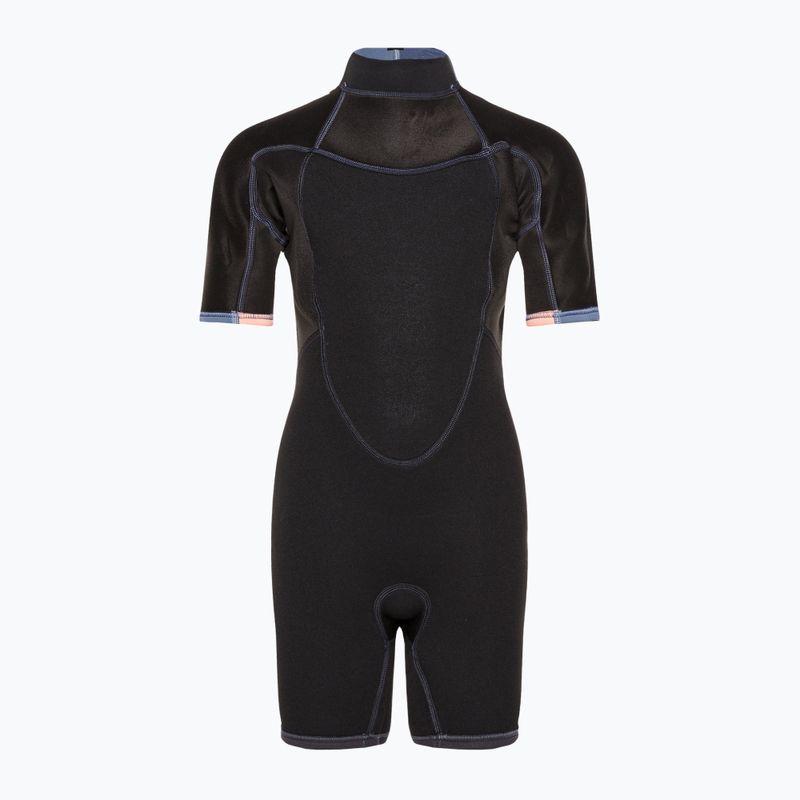 Dětský neopren   ROXY 2/2 Prologue Girl BZ SS SP FL cloud black/powderdgrey/sunglow 4