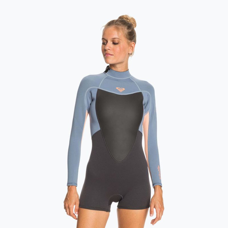 Dámský neopren   ROXY 2/2 Prologue BZ LS SP FL cloud black/powderdgrey/sunglow