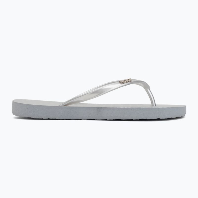 Dětské žabky ROXY Viva VI silver 2