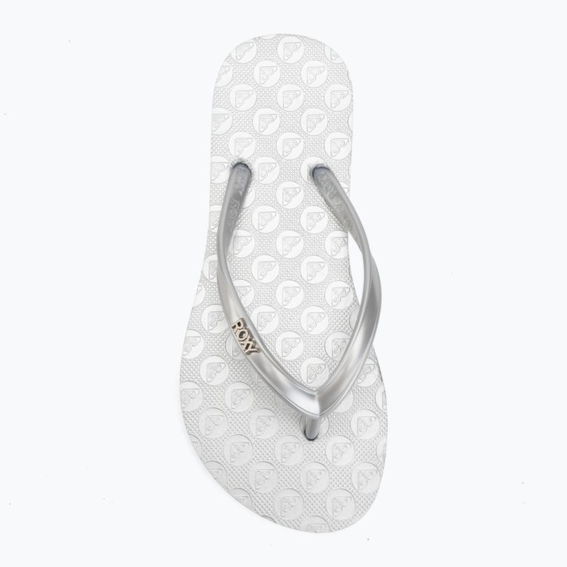 Dětské žabky ROXY Viva VI silver 5