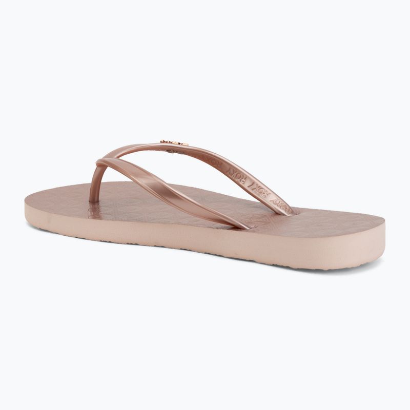 Dětské žabky ROXY Viva VI rose gold 3