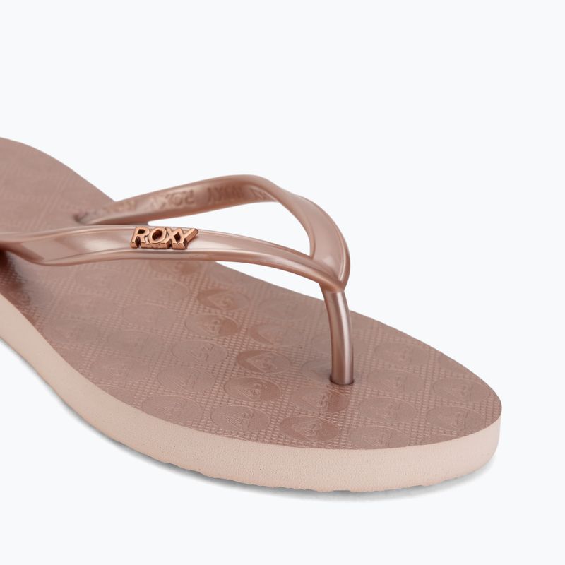 Dětské žabky ROXY Viva VI rose gold 7
