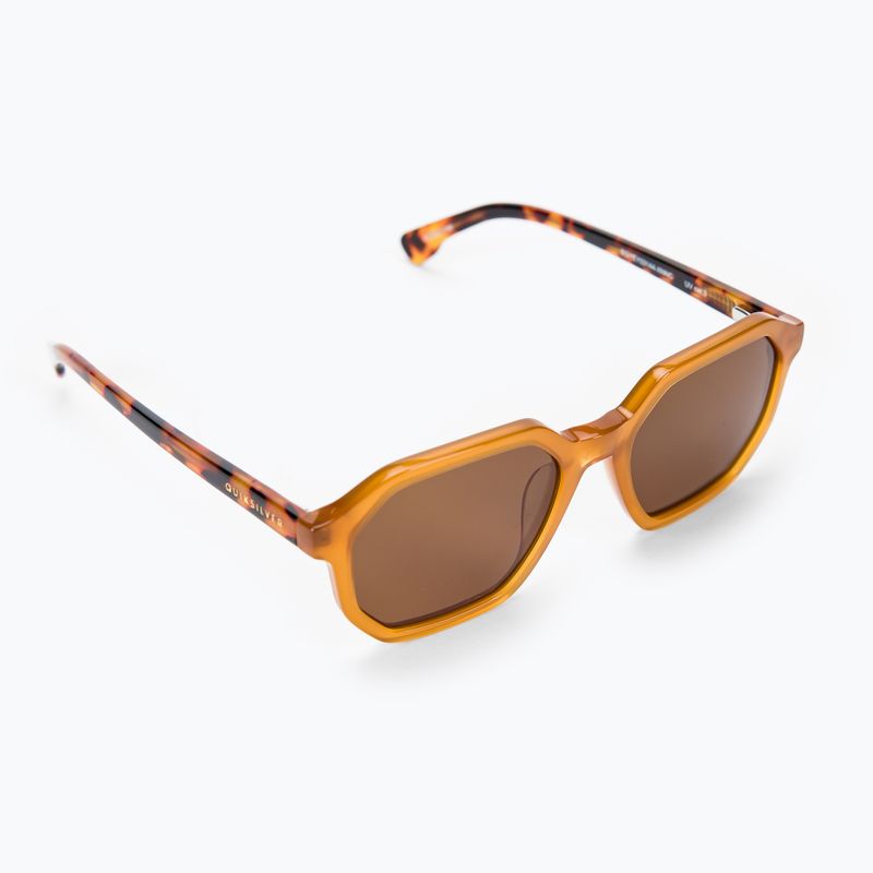 Sluneční brýle Quiksilver Output hnědé EQYEY03144