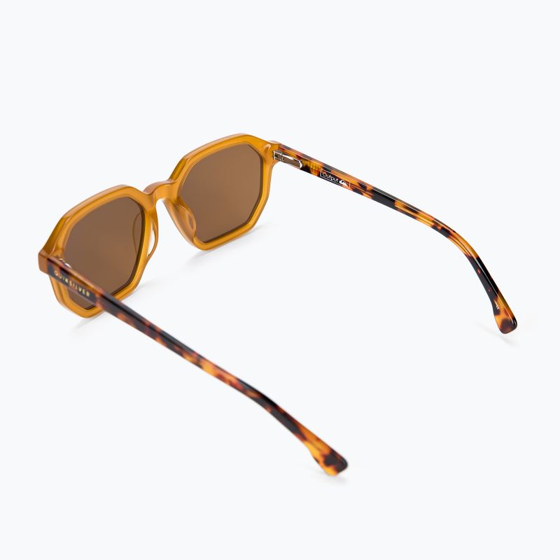 Sluneční brýle Quiksilver Output hnědé EQYEY03144 2