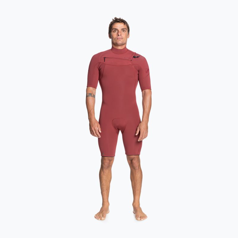 Pánský neopren   Quiksilver 2/2 Everyday Sessions SS SP CZ oxblood red