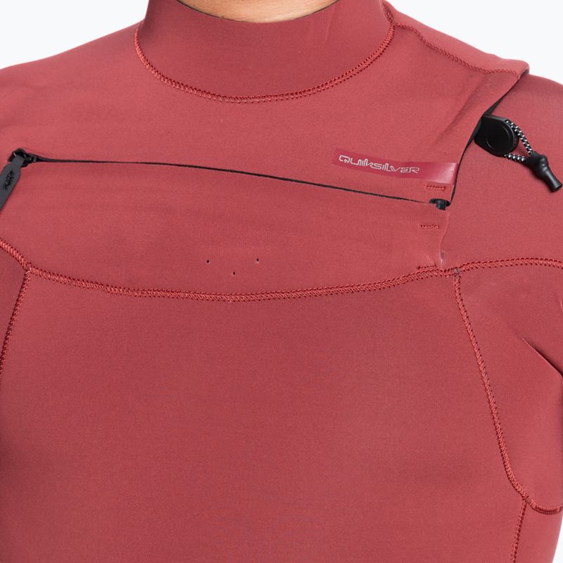 Pánský neopren   Quiksilver 2/2 Everyday Sessions SS SP CZ oxblood red 3