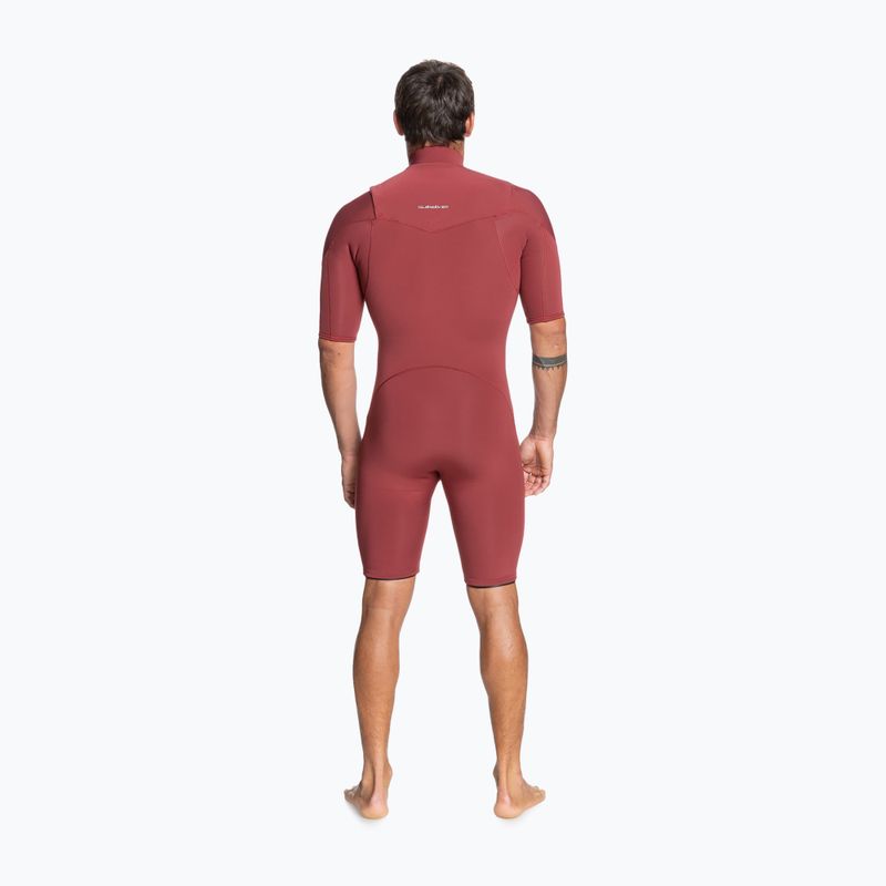 Pánský neopren   Quiksilver 2/2 Everyday Sessions SS SP CZ oxblood red 4