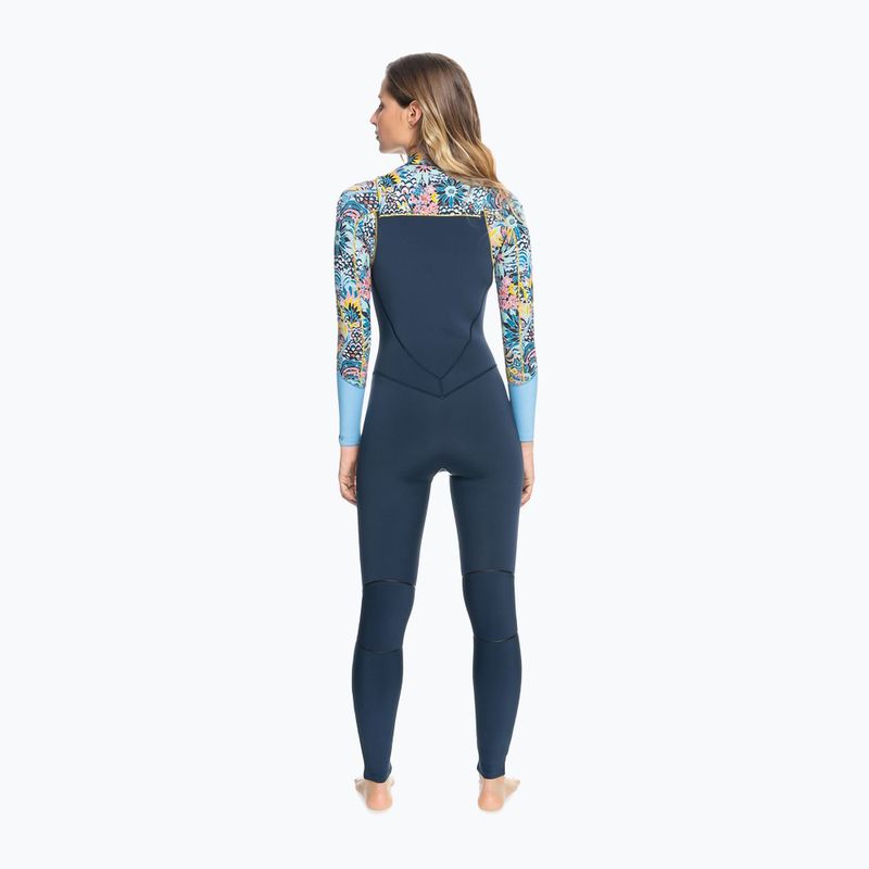 Dámský neopren   ROXY 4/3 MB FZ GBS J dark navy/allure/sulphur 7