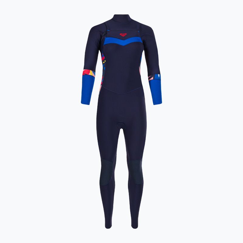 Dámský neopren   ROXY 4/3 Syncro FZ GBS navy nights/yacht blue 2