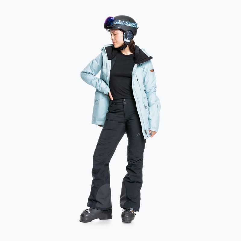 Dámské snowboardové brýle ROXY Popscreen Cluxe J 2021 true black akio/sonar ml revo blue 7