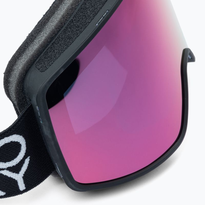 Dámské snowboardové brýle ROXY Storm Women J 2021 true black/amber rose ml rainbow 5