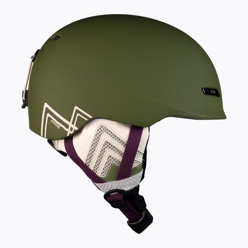 Dámská snowboardová helma ROXY Angie 2021 burnt olive 3