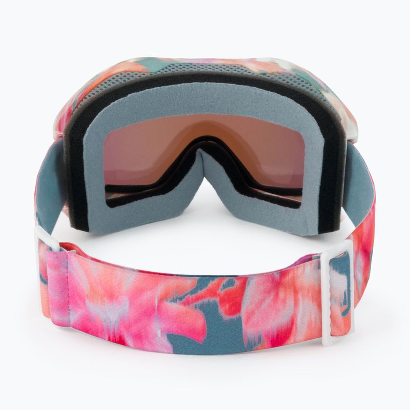 Dámské snowboardové brýle ROXY Sunset ART J 2021 stone blue jorja / amber rose ml blue 3