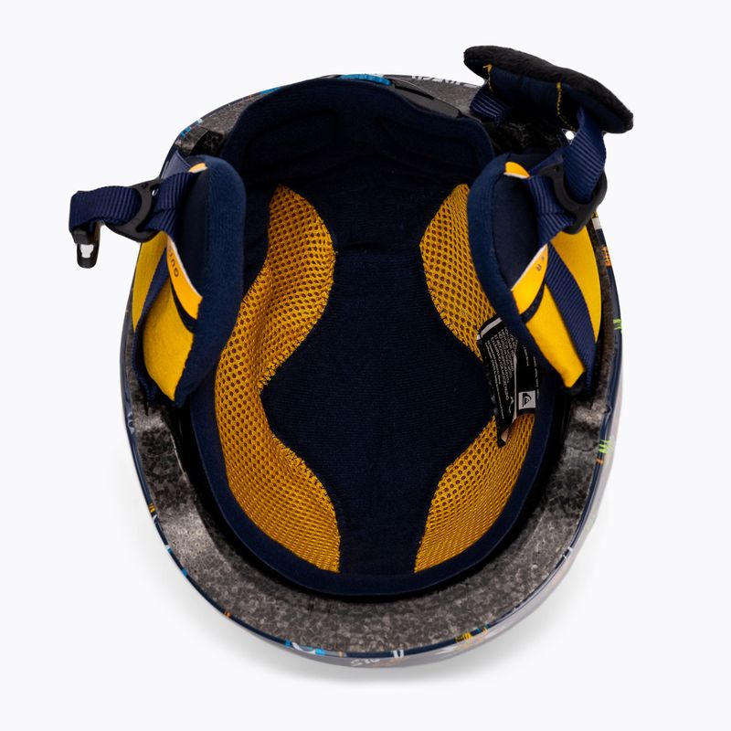 Snowboardová helma Quiksilver Slush B HLMT tmavě modrá EQBTL03018-BSN6 7