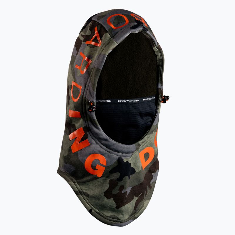 Pánská kukla DC Hoodaclava woodland camo castlerock