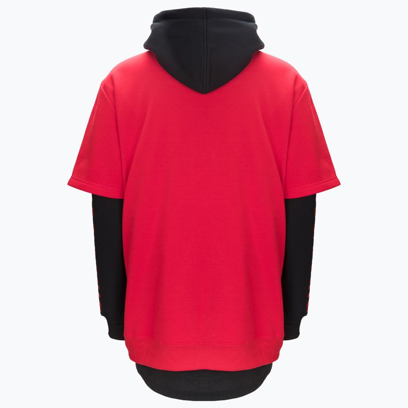 Pánská snowboardová mikina DC Dryden racing red 2