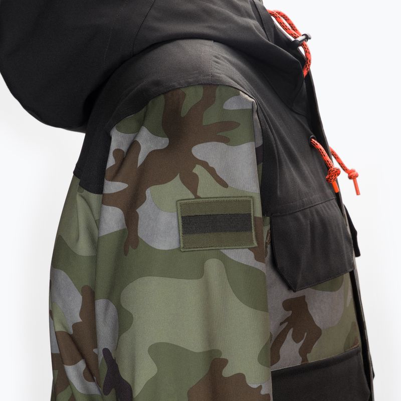 Pánská snowboardová bunda DC Haven woodland camo castlerock 4