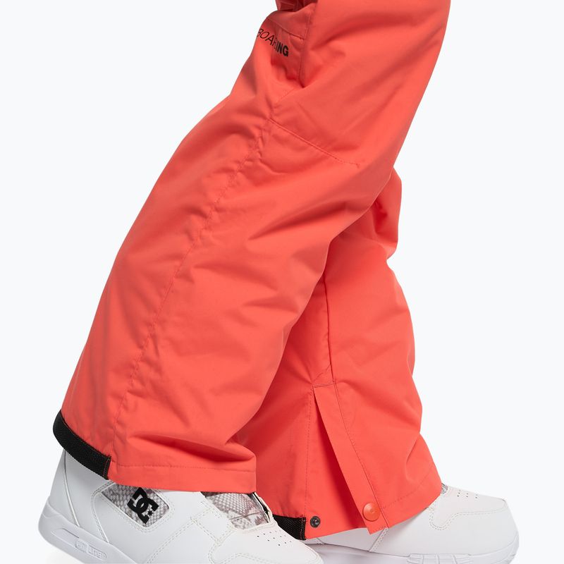 Dámské snowboardové kalhoty DC Nonchalant hot coral 6