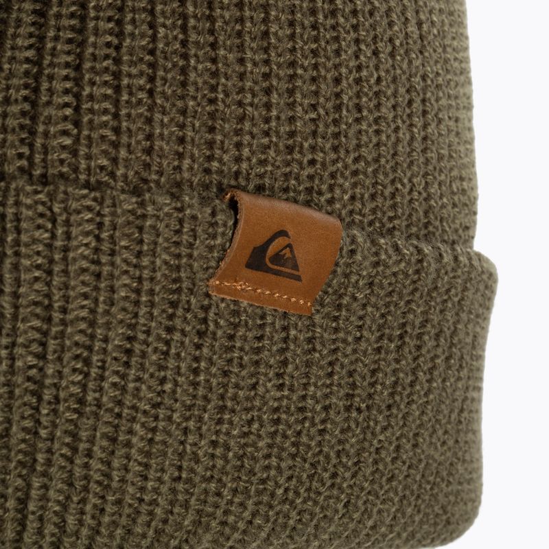 Pánská zimní čepice na snowboard Quiksilver Routine zelená EQYHA03299 3